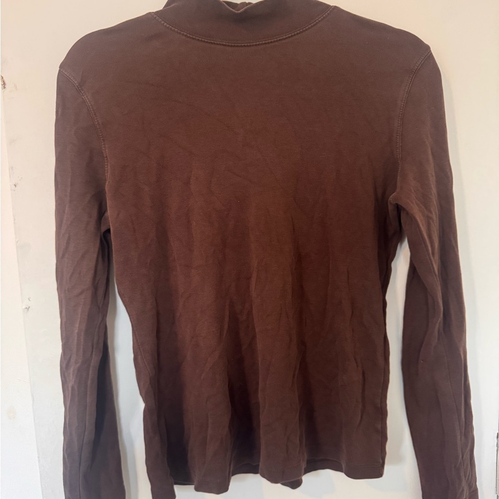 Brown Long Sleeve Shirt
